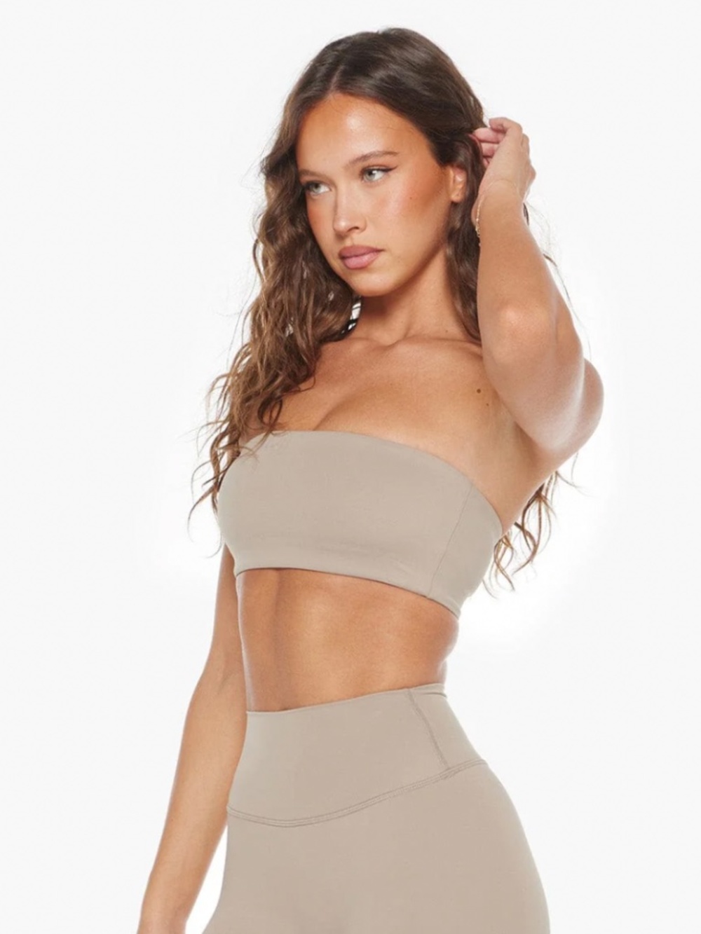 NWOT CSB Freedom Form Bandeau in Almond size S